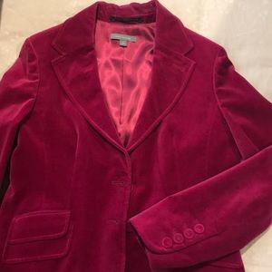 Velvet blazer